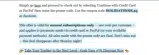 Coinigy coupon verification screenshot