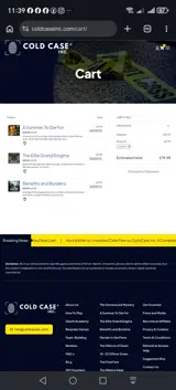 CASE3FOR2 coupon verification screenshot