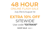 extra10 coupon verification screenshot