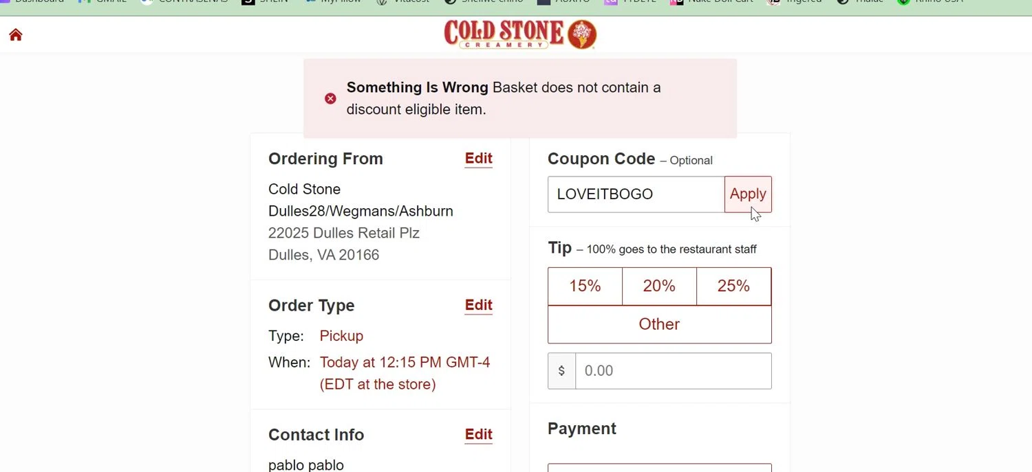 Cold Stone Creamery Promo Codes 15 Off August 2024