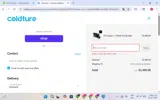 COLDPLUNGEFACTS coupon verification screenshot