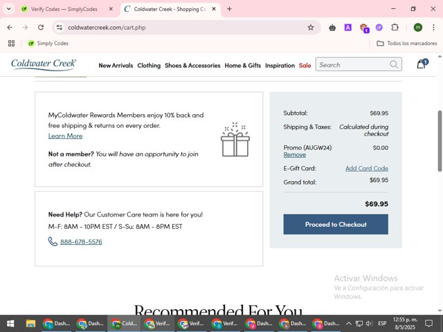 Coldwater Creek Promo Codes - 20% Off May 2025