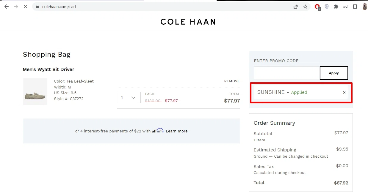 Cole Haan Promo Codes 25 Off September 2023