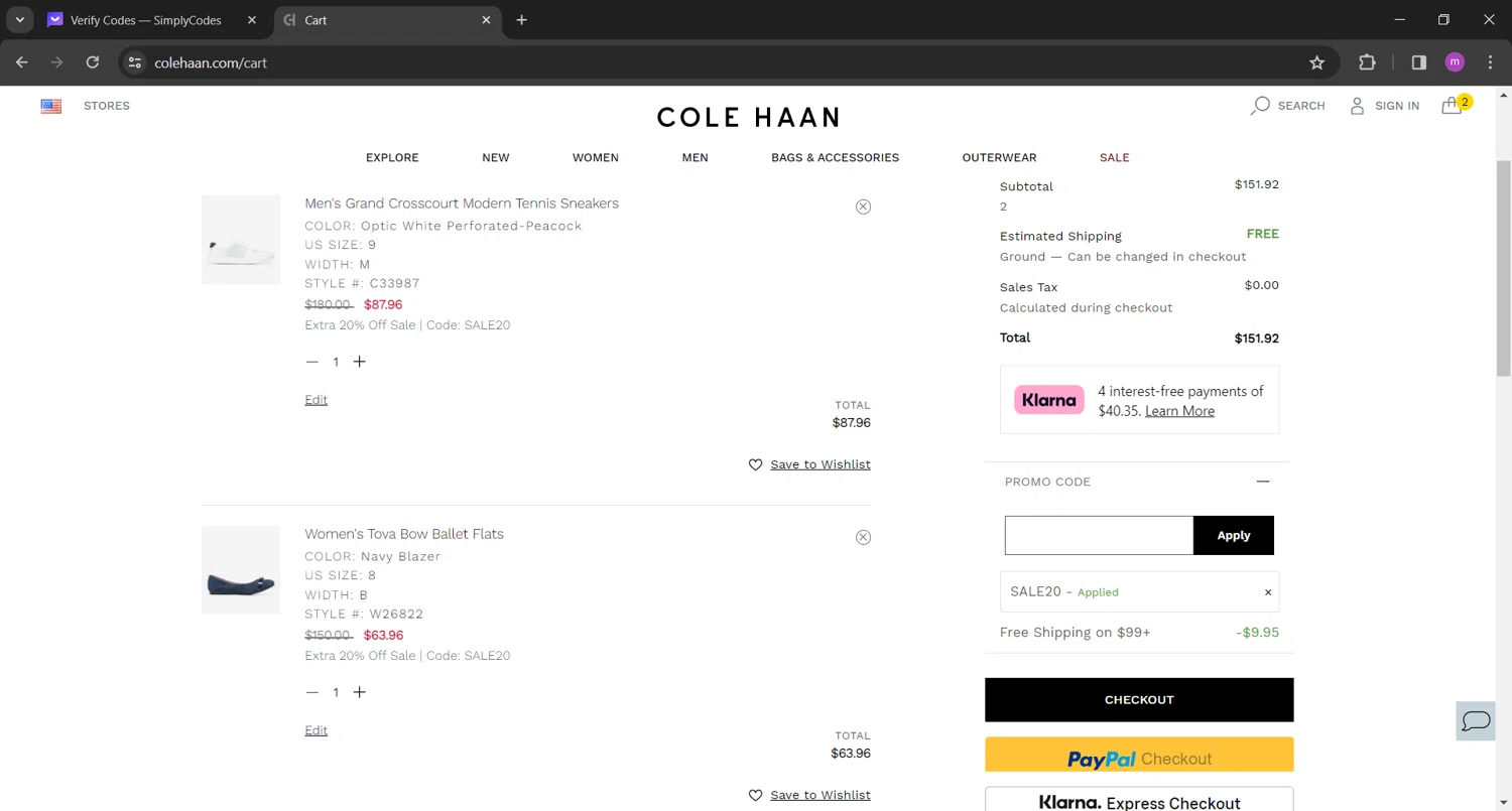 Cole Haan Promo Codes 20 Off September 2024
