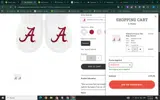 College Baby Shop coupon verification screenshot
