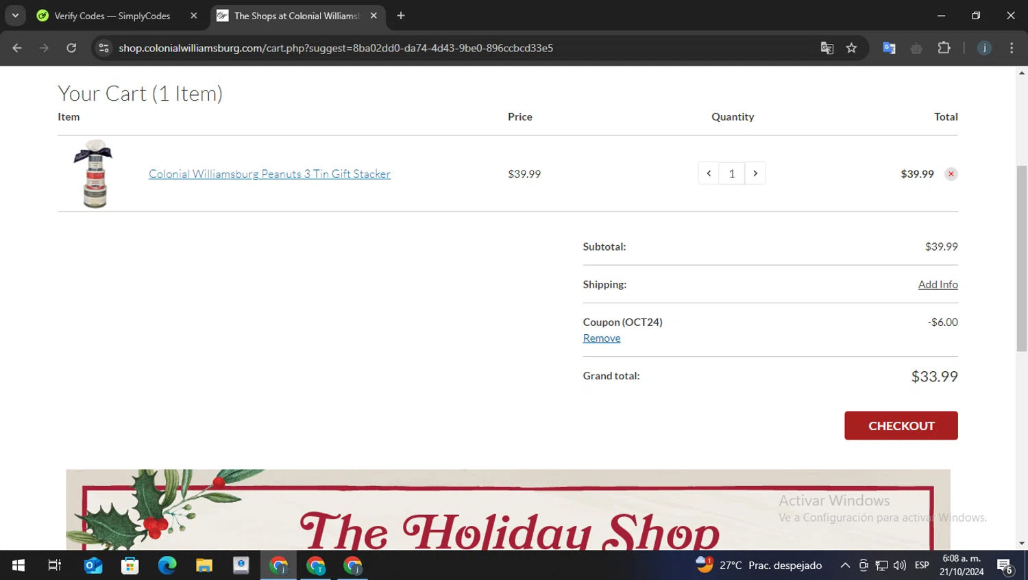 Colonial Williamsburg Promo Codes - 10% Off | January 2025