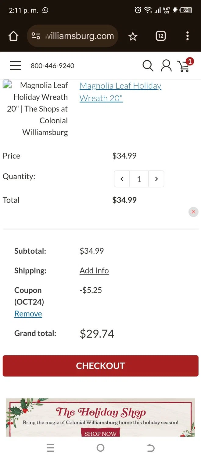 Colonial Williamsburg Promo Codes - 10% Off | January 2025