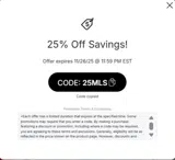 Colorado Rapids coupon verification screenshot