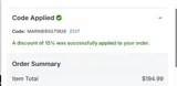 Colorado Rockies coupon verification screenshot