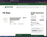 Colorado State Rams coupon verification screenshot