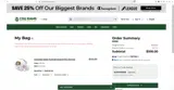 Colorado State Rams coupon verification screenshot