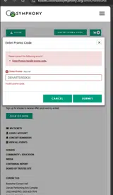 DENARTSWEEK25 coupon verification screenshot
