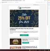 HAPPY25 coupon verification screenshot