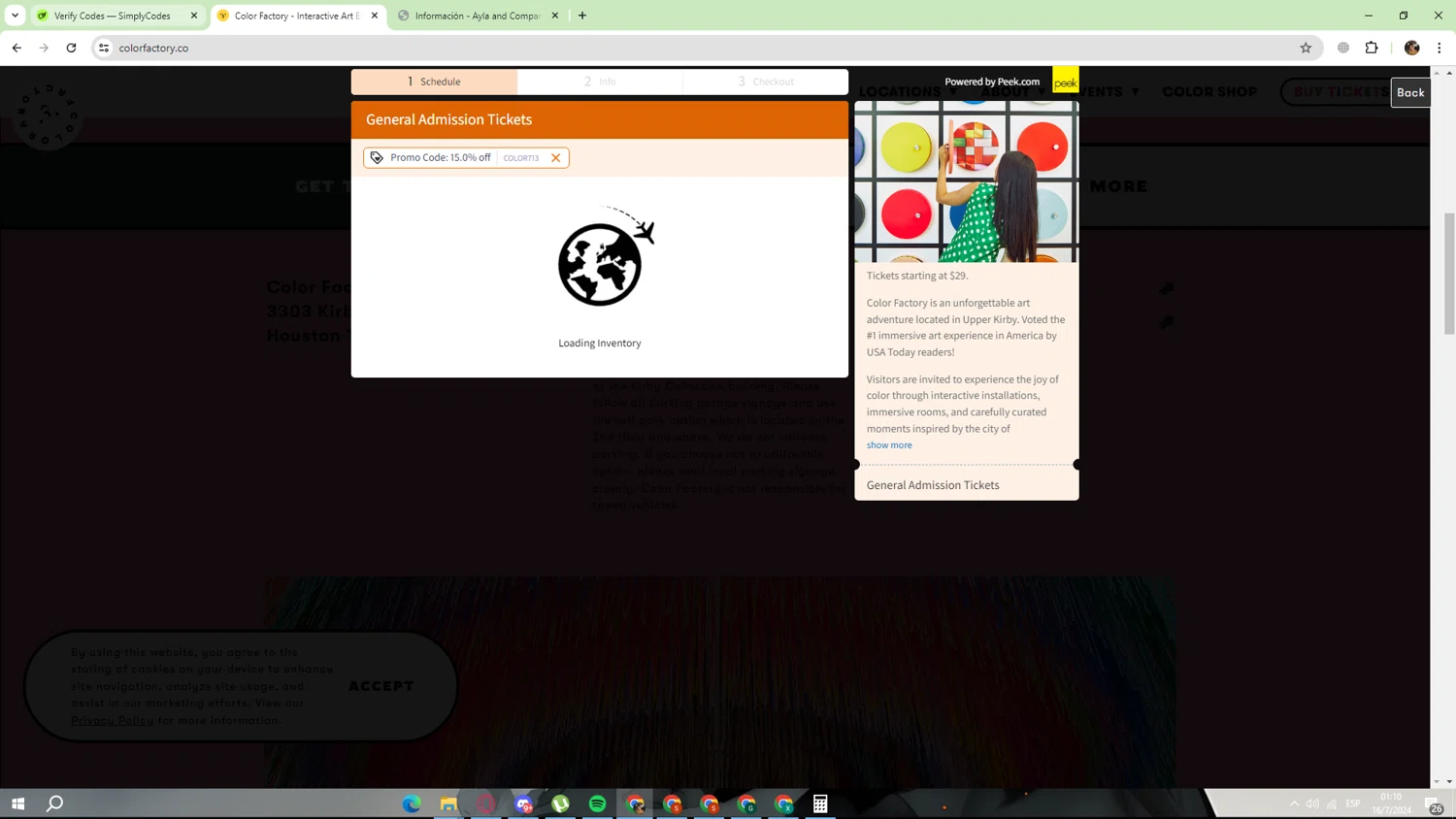 Color Factory Promo Codes 15 Off Coupons in August 2024 SimplyCodes