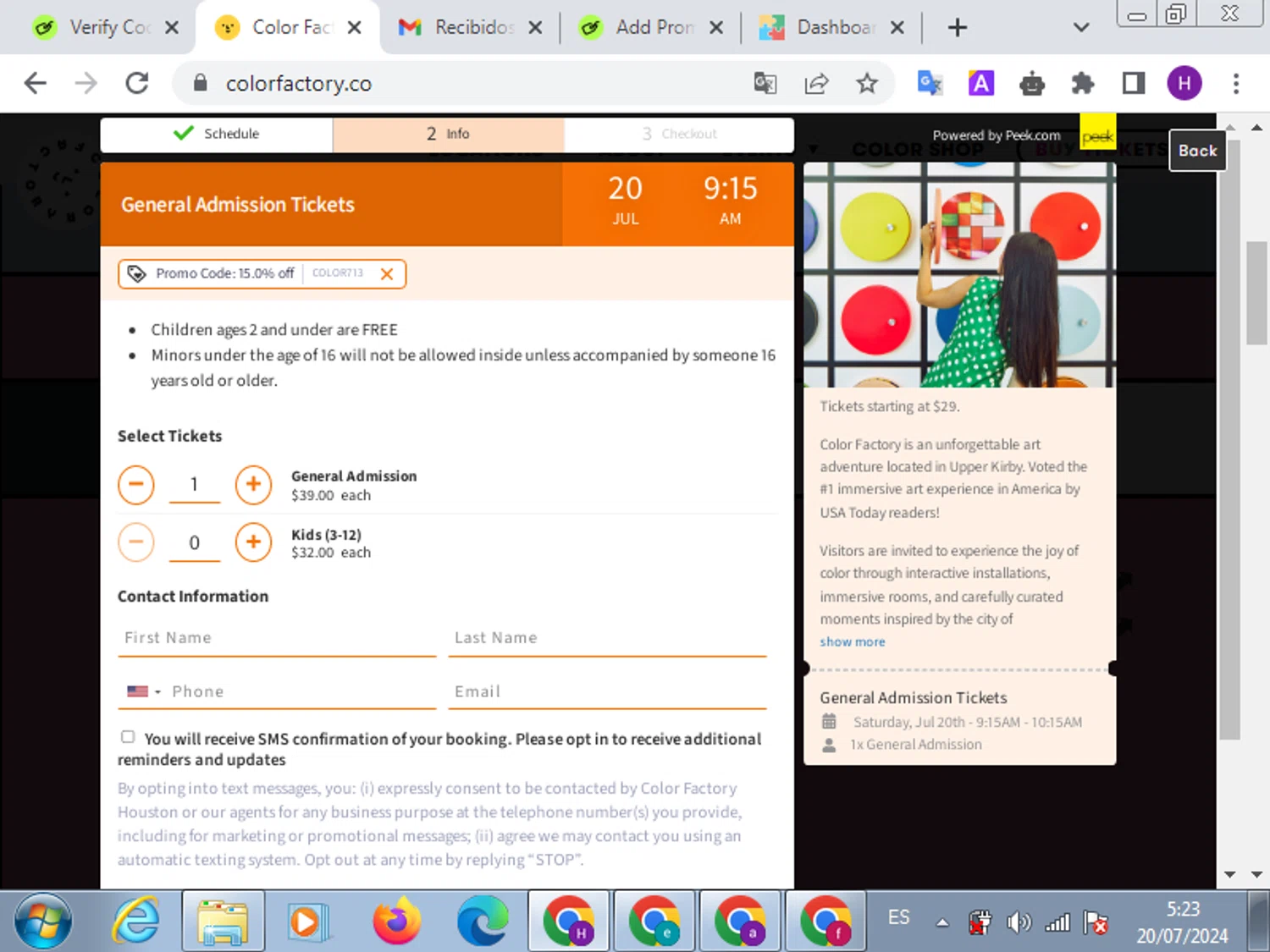 Color Factory Promo Codes 15 Off September 2024