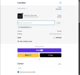 ColorWare coupon verification screenshot