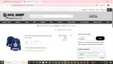 nhlgoal coupon verification screenshot