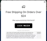 Columbus Crew coupon verification screenshot