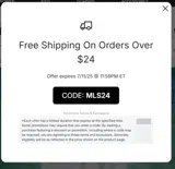 Columbus Crew coupon verification screenshot