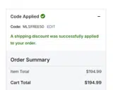 Columbus Crew coupon verification screenshot