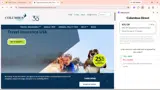 Columbus Direct coupon verification screenshot