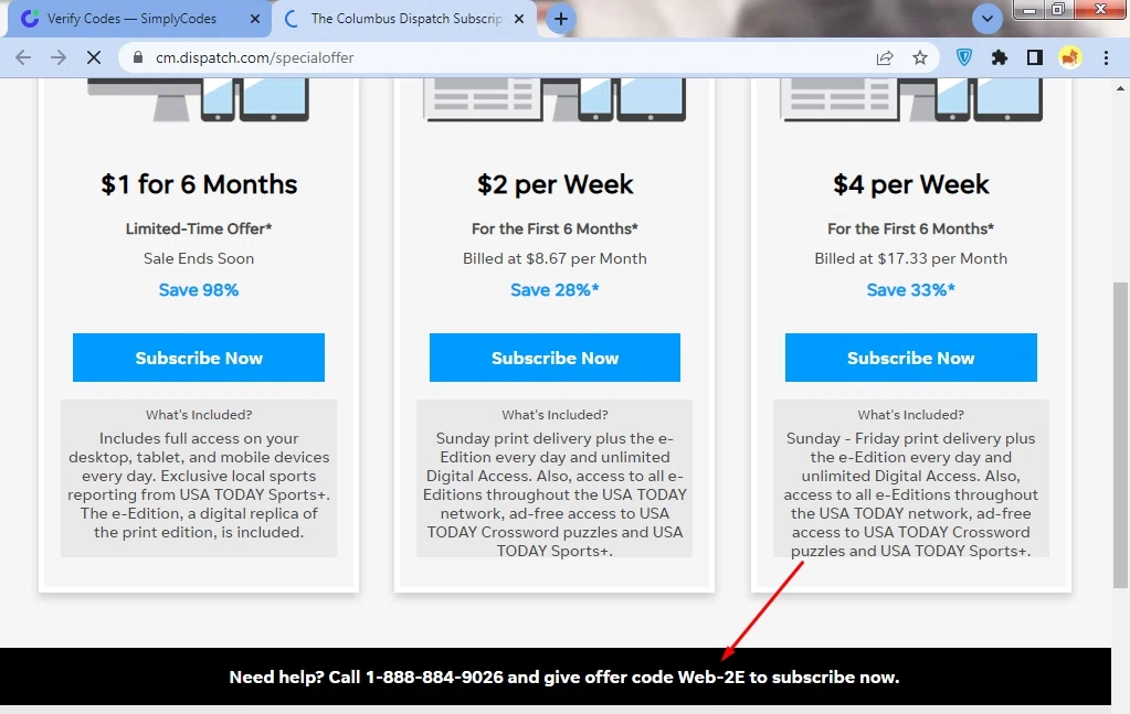 where to use Consumer Reports promo code box
