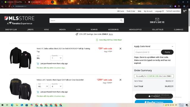 Comet checkout page showing Comet discount code box | Screenshot taken by SimplyCodes community member on Apr 1, 2025
