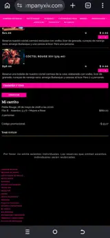 ENCORE coupon verification screenshot