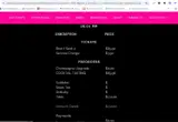 CHAMPAGNE coupon verification screenshot