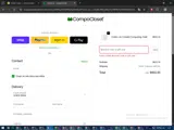 COMPO-BF coupon verification screenshot
