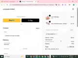 WELCOME710 coupon verification screenshot