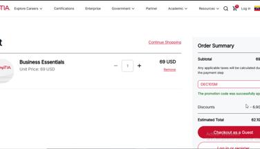 CompTIA Promo Codes - 10% Off (5 Verified) Dec 2025