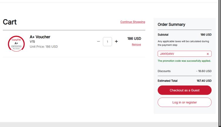 CompTIA Promo Codes - 10% Off (3 Verified) Feb 2026