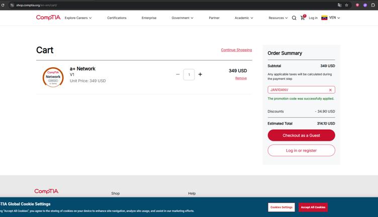 CompTIA Promo Codes - 10% Off (4 Verified) Feb 2026