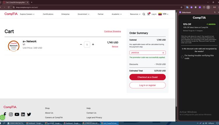CompTIA Promo Codes - 10% Off (4 Verified) Feb 2026