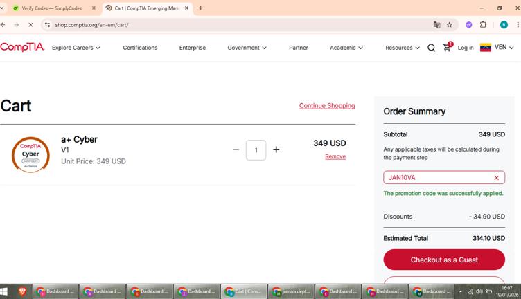 CompTIA Promo Codes - 10% Off (4 Verified) Feb 2026