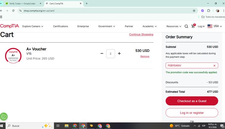 CompTIA Promo Codes - 10% Off (4 Verified) Feb 2026