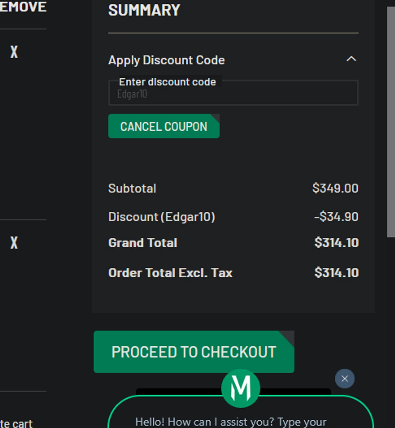 Compulocks promo code screenshot showing code Edgar10 applied at Compulocks checkout page. Uploaded by SimplyCodes community member xocelot44x on Jun 9, 2025