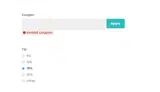 CMDWELCOME20 coupon verification screenshot