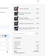 CONCORD AEROSPACE coupon verification screenshot