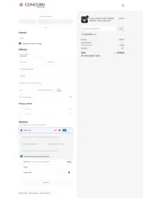 CONCORD AEROSPACE coupon verification screenshot