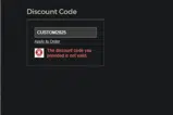 CUSTOM2025 coupon verification screenshot