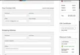 CUSTOM2025 coupon verification screenshot
