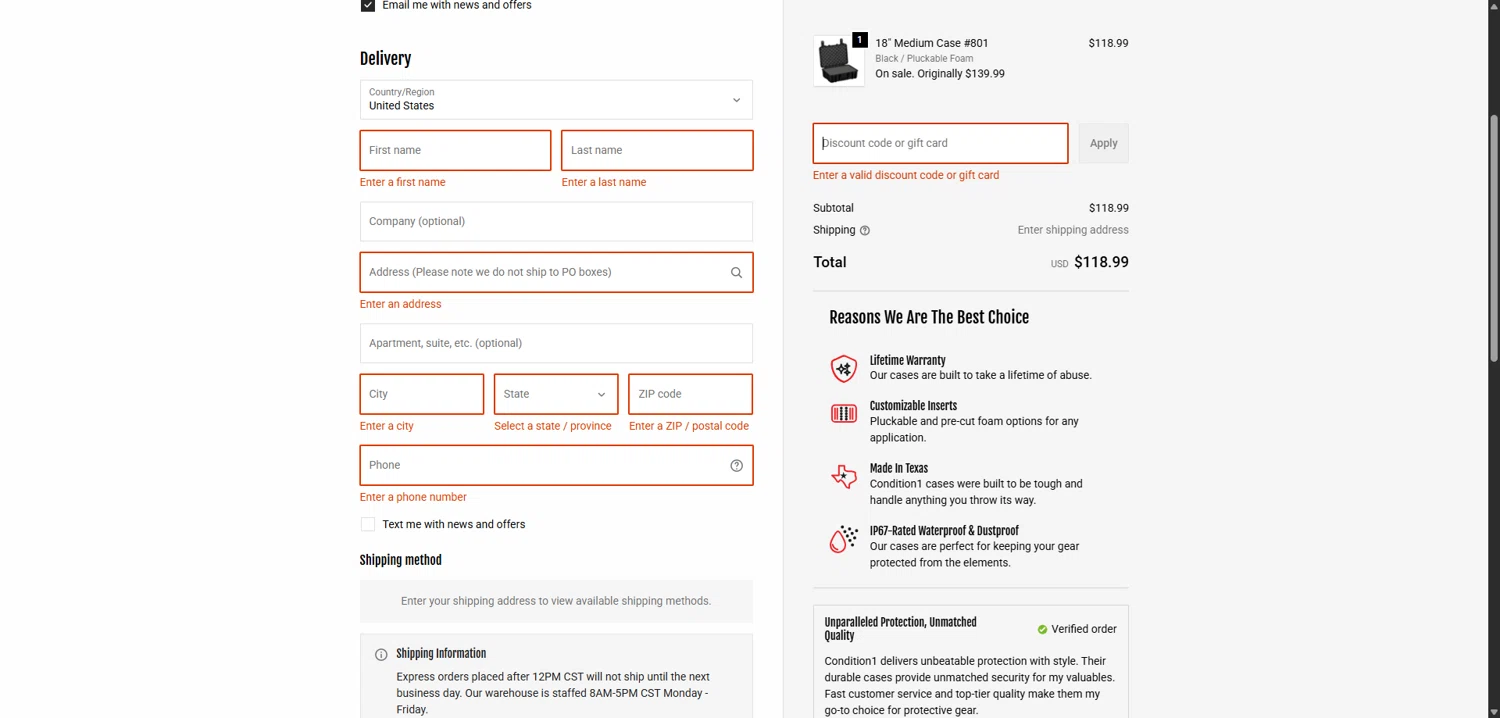 Condition 1 discount code screenshot showing code DADDESERVESIT applied at Condition 1 checkout page. Uploaded by SimplyCodes community member VictoriousLion5787 on Dec 6, 2025