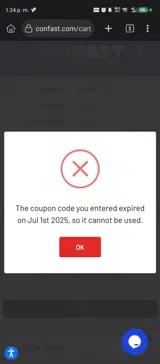 JUN5 coupon verification screenshot