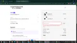 40OVER coupon verification screenshot