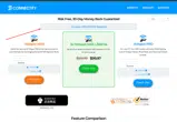 Connectify coupon verification screenshot