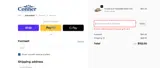TREAT15 coupon verification screenshot