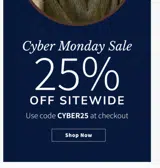 cyber25 coupon verification screenshot