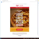 PIZMON12 coupon verification screenshot